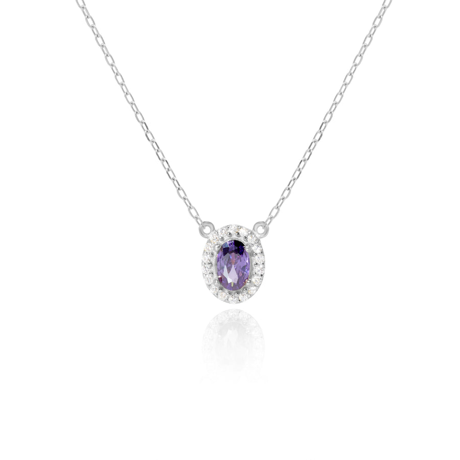 PURPLE ONE FOR YOU NECKLACE